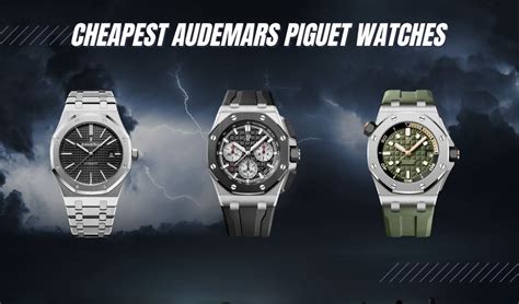 audemars piguet cheapest watch|cost of audemars piguet watches.